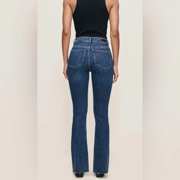 DL1961 Bridget High Rise Instasculpt Boot Cut Jeans in Seacliff Size 25 - Picture 2 of 13